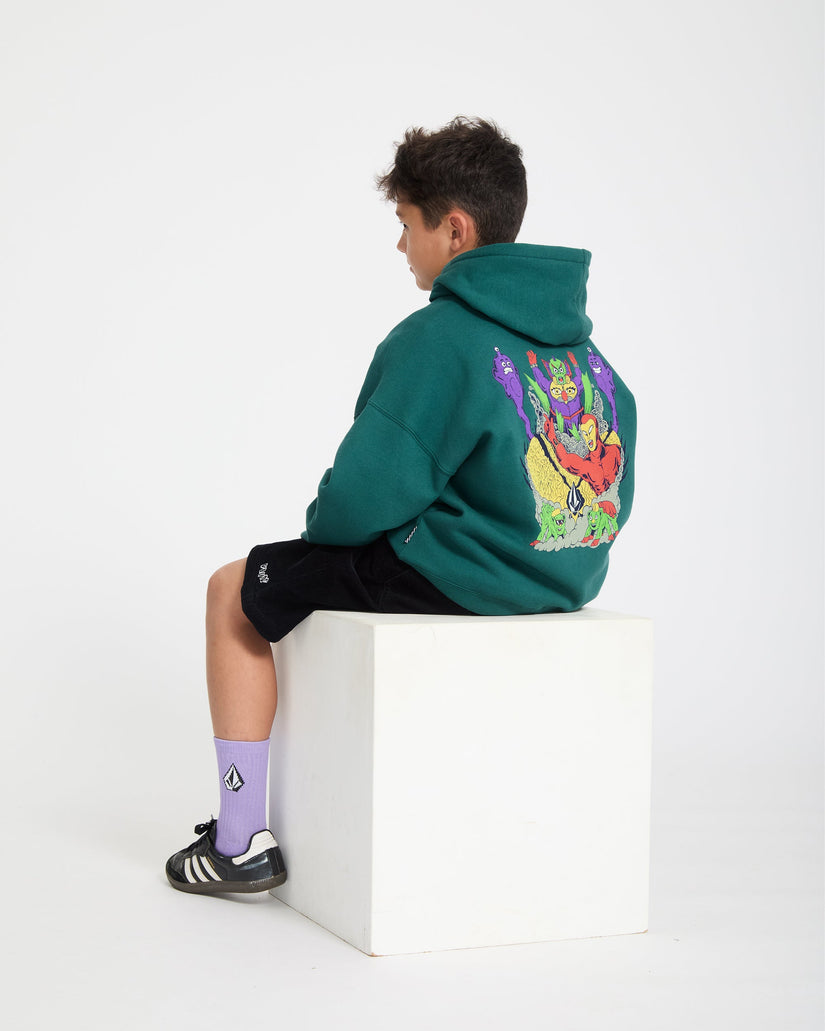 Sudadera con capucha Ben Sanair - Rifle Green - (NIÑOS)