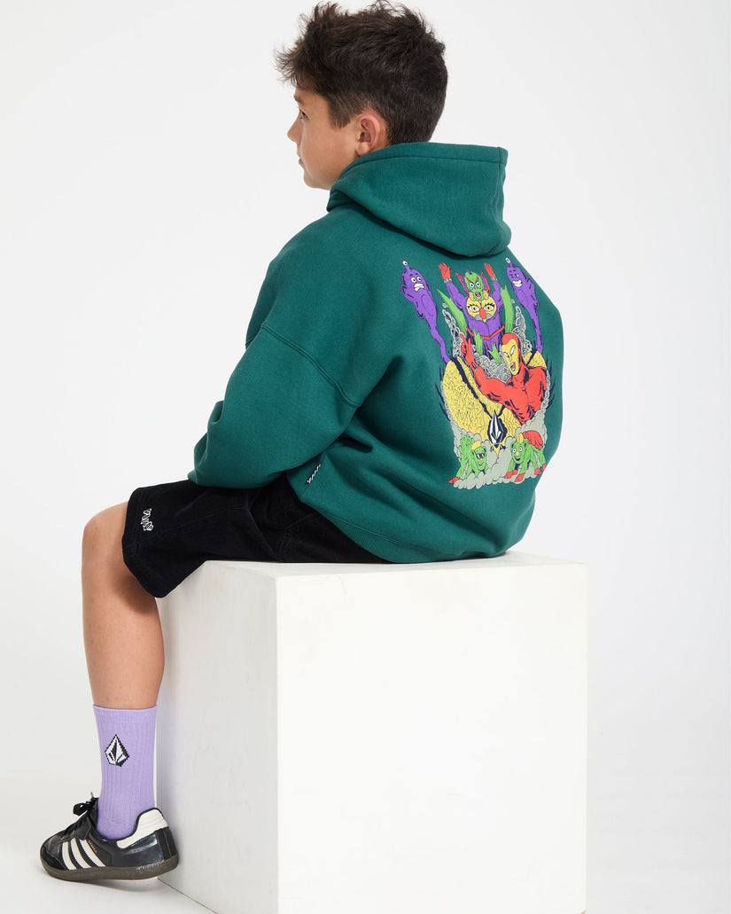 Sudadera con capucha Ben Sanair - Rifle Green - (NIÑOS)