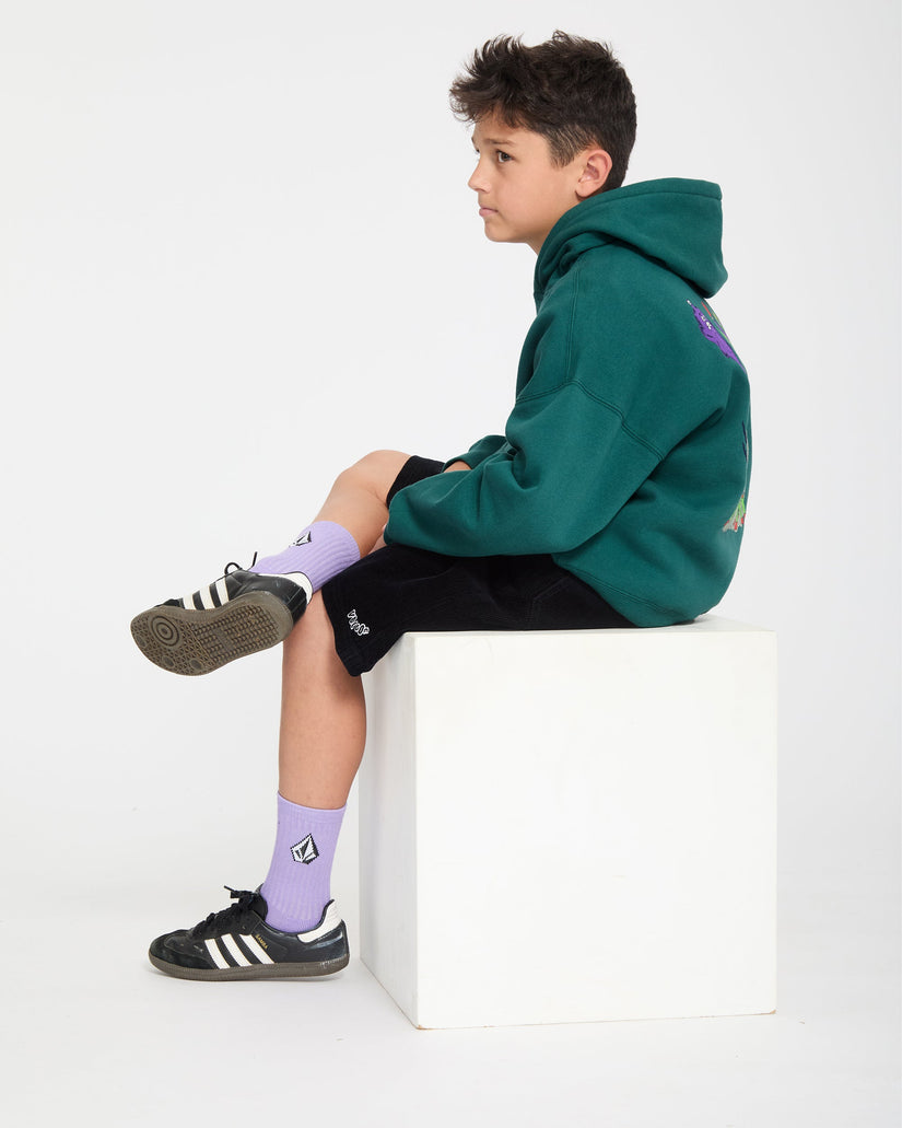 Sudadera con capucha Ben Sanair - Rifle Green - (NIÑOS)