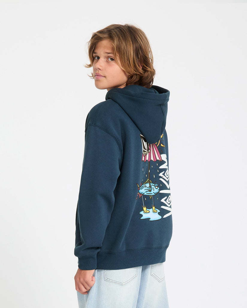 Sudadera con capucha Watanite - Dust Bowl Indigo - (NIÑOS)