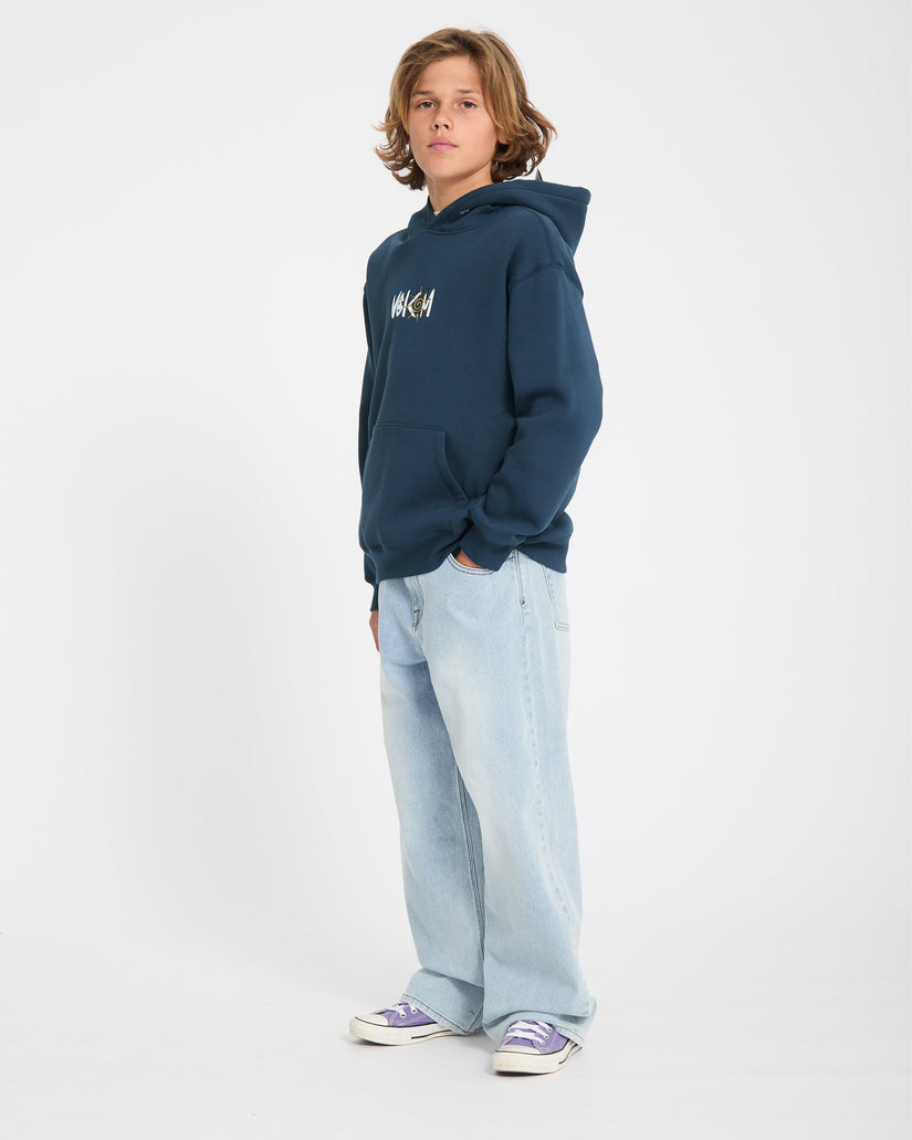 Sudadera con capucha Watanite - Dust Bowl Indigo - (NIÑOS)