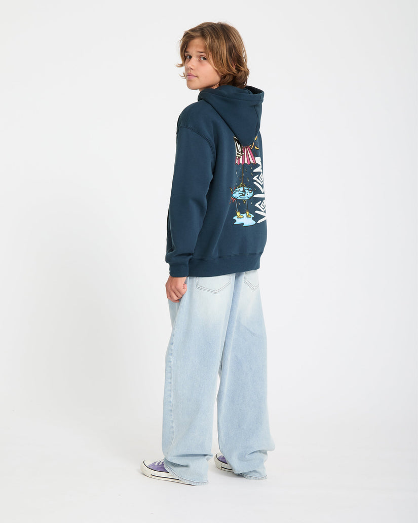 Sudadera con capucha Watanite - Dust Bowl Indigo - (NIÑOS)