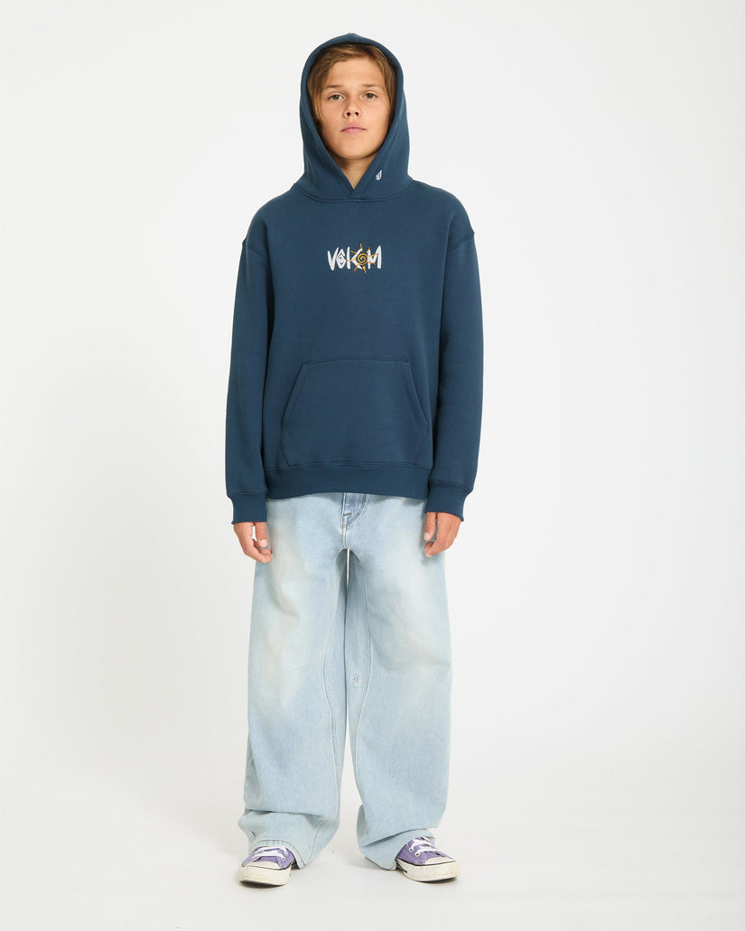 Sudadera con capucha Watanite - Dust Bowl Indigo - (NIÑOS)
