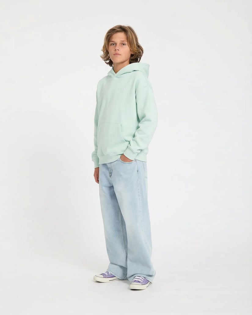 Sudadera con capucha Single Stone - Pale Aqua - (NIÑOS)
