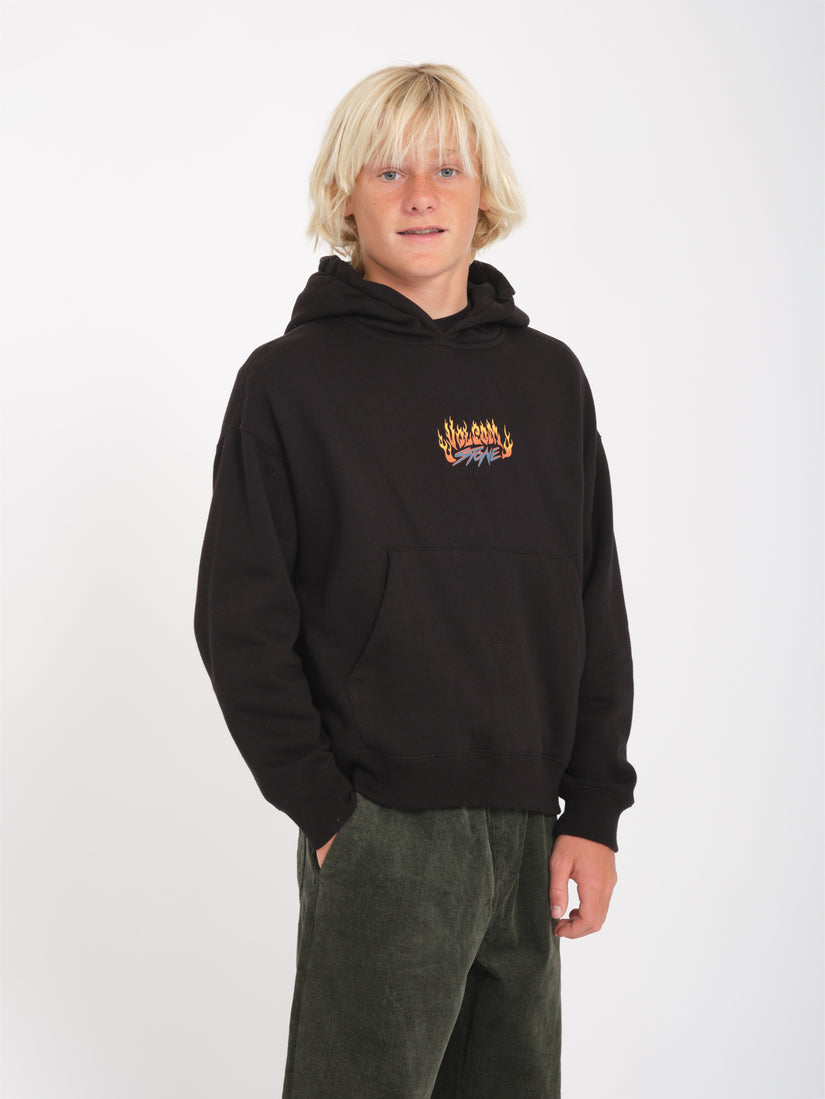 Sudadera con capucha Trux  - BLACK - (NIÑOS)