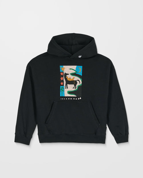 Sudadera Con Capucha Watanite - Black - (NIÑOS)