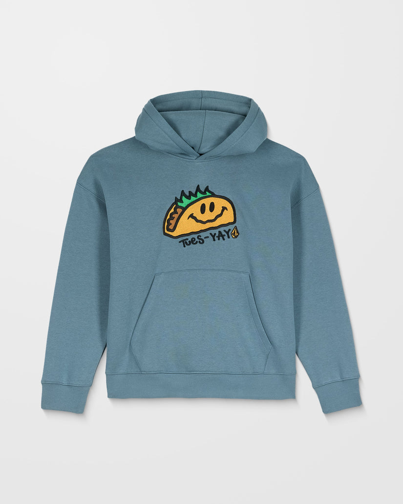 Sudadera Con Capucha Voltaco - Blue Wash - (NIÑOS)