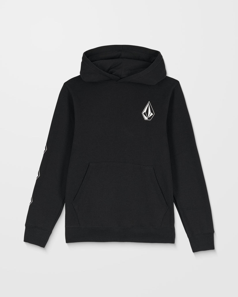 Sudadera Con Capucha Iconic Stone Gid - Black - (NIÑOS)