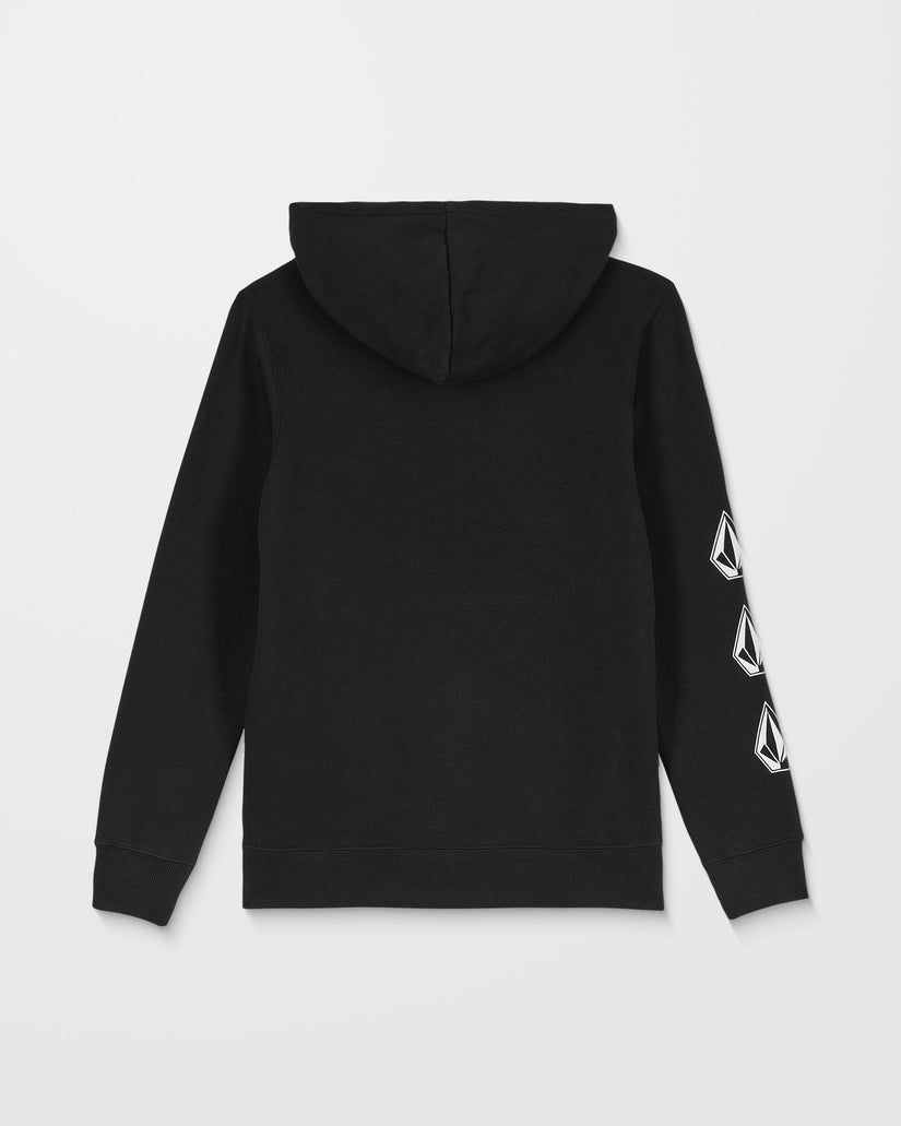 Sudadera Con Capucha Iconic Stone Gid - Black - (NIÑOS)