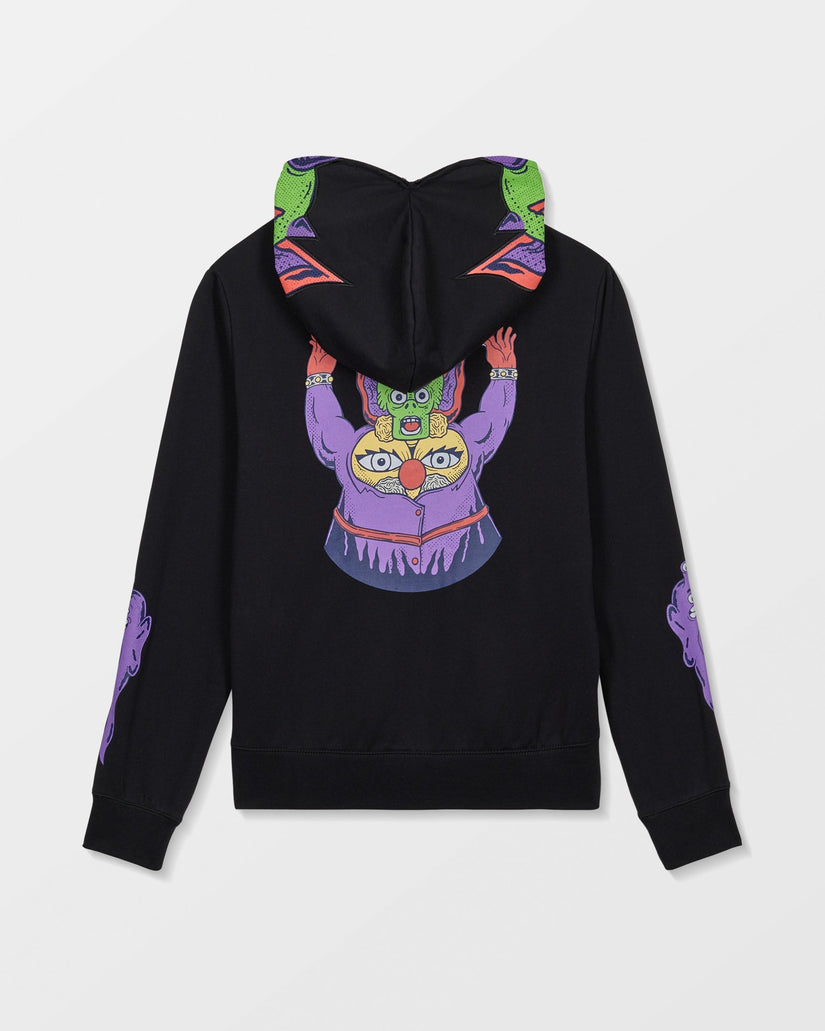 Sudadera con capucha y cremallera Ben Sanair - Black - (NIÑOS)