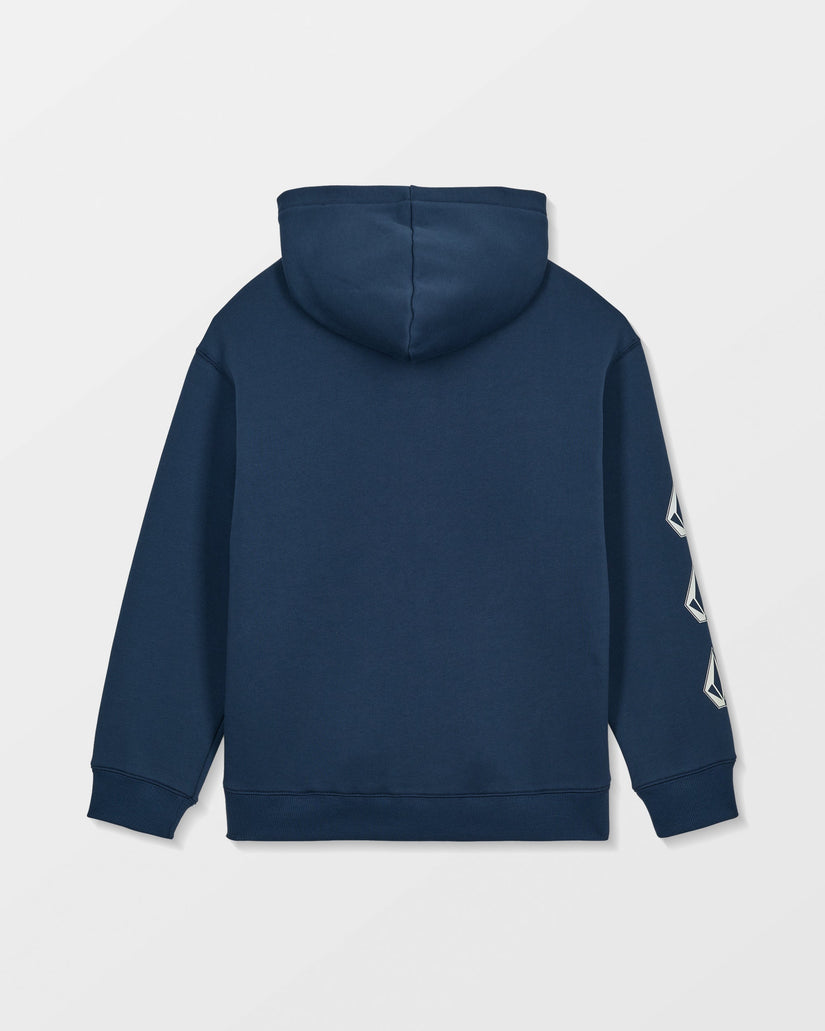 Sudadera con capucha y cremallera Iconic Stone Gid - Dust Bowl Indigo - (NIÑOS)