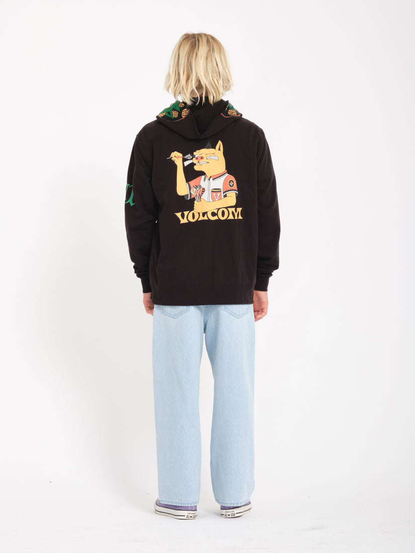 Sudadera Nando Von Arb Full Zip  - BLACK - (NIÑOS)