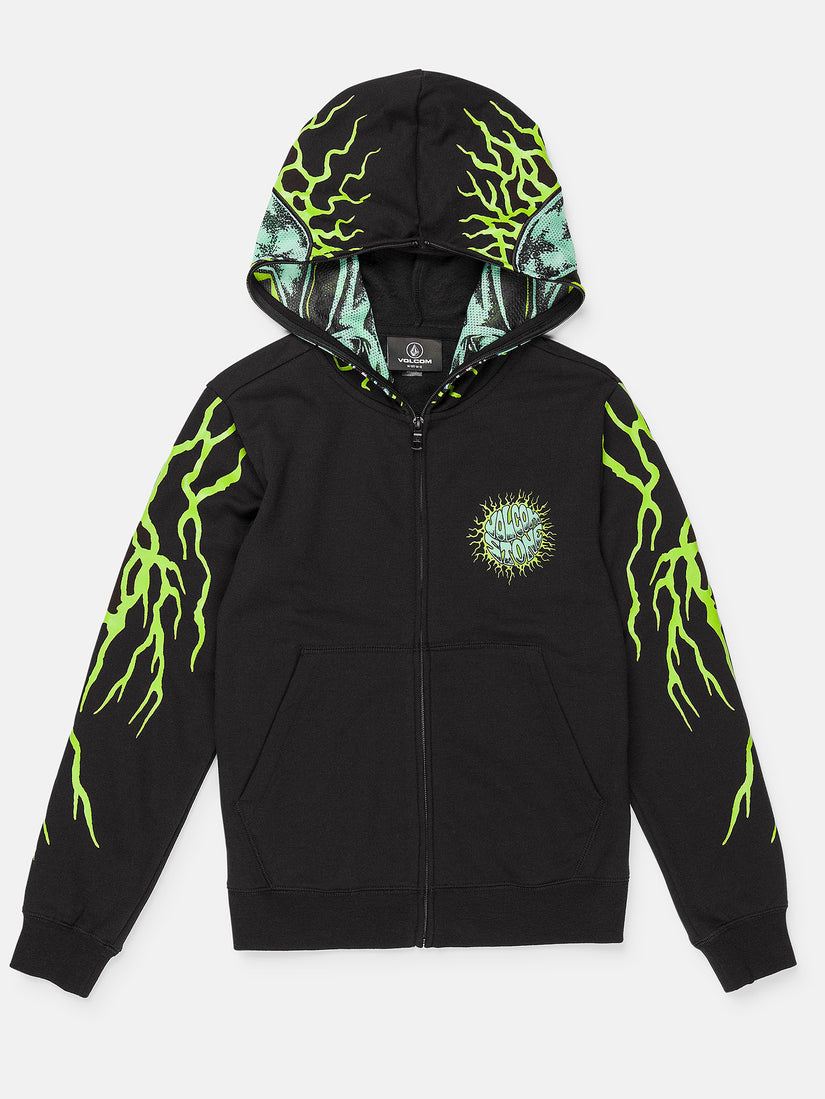 Sudadera con Capucha Alien Full Zip Hoodie - Black - (NIÑOS)