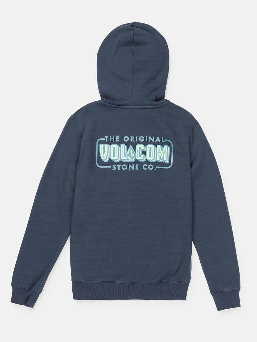 Sudadera con Capucha Vibeout Zip - Navy - (NIÑOS)