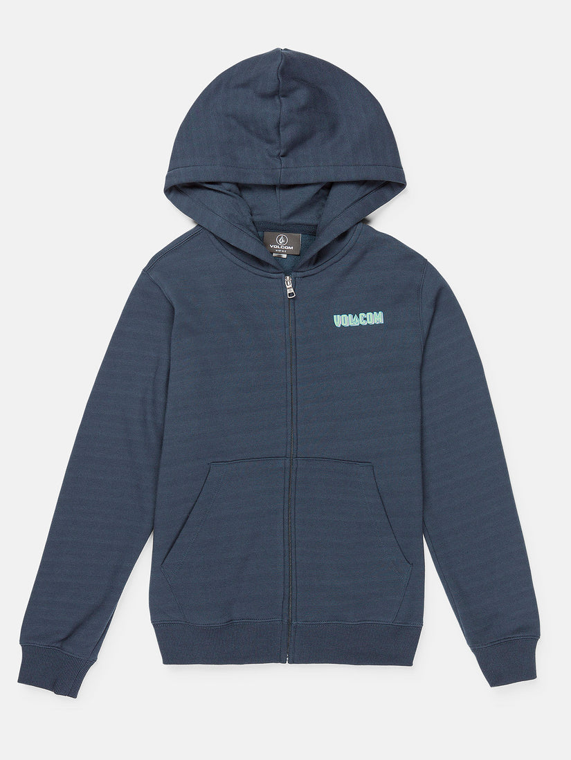 Sudadera con Capucha Vibeout Zip - Navy - (NIÑOS)