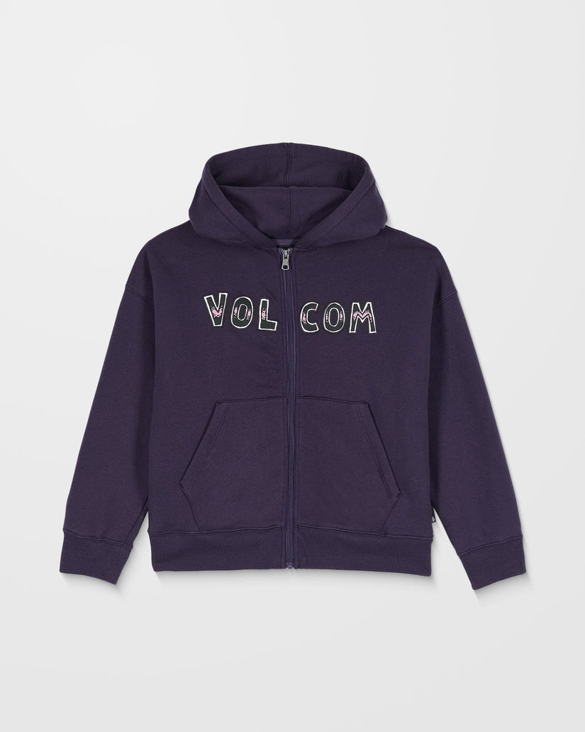 Sudadera Con Capucha Y Cremallera Watanite - Dark Purple - (NIÑOS)