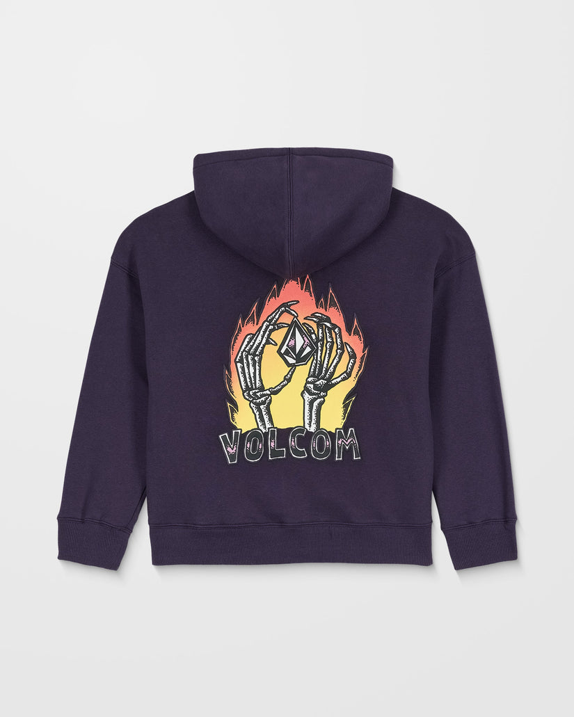 Sudadera Con Capucha Y Cremallera Watanite - Dark Purple - (NIÑOS)