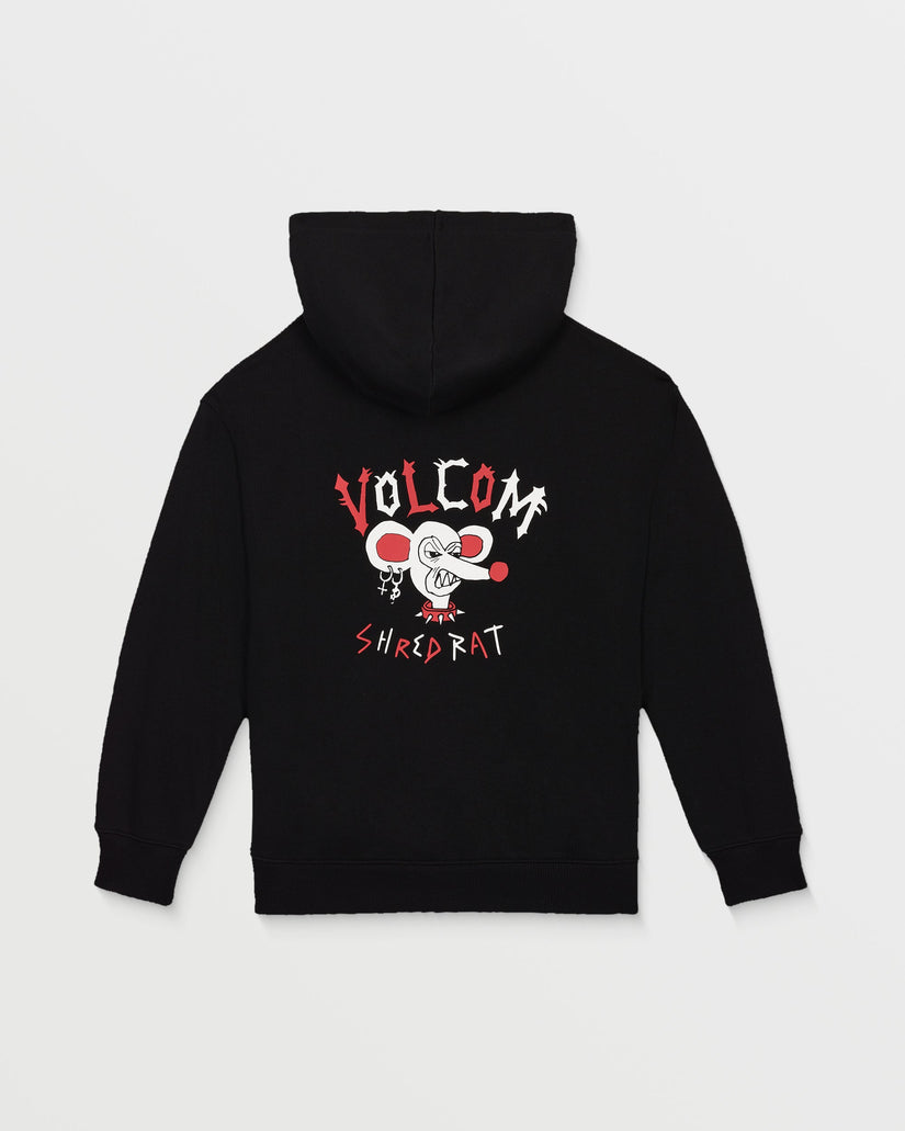 Sudadera con capucha y cremallera Ozzy Fleece - Black - (NIÑOS)