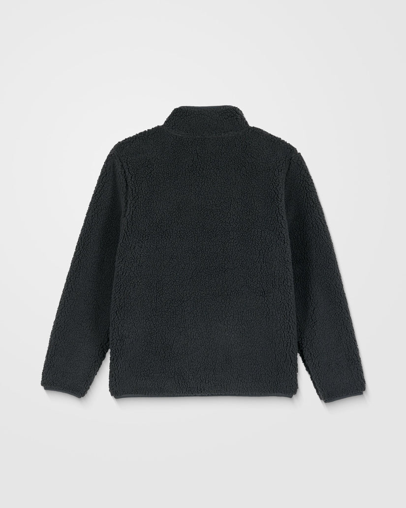 Chaqueta Storm Stone Zip Sherpa - Asphalt Black - (NIÑOS)