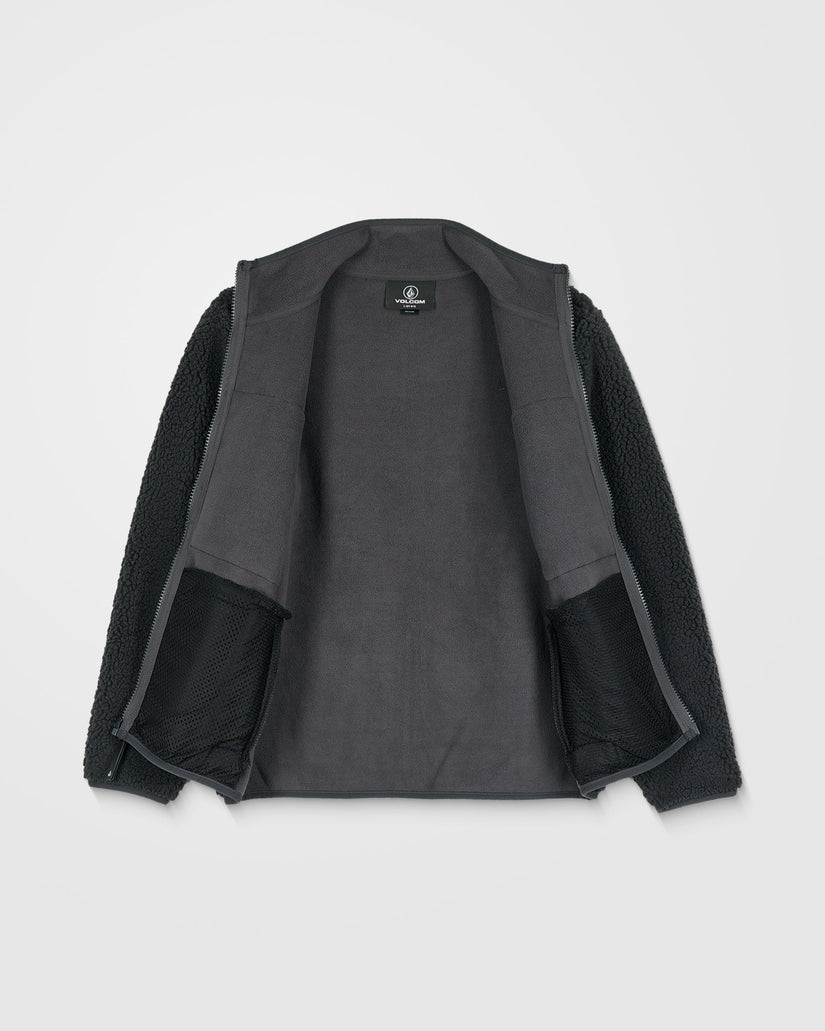 Chaqueta Storm Stone Zip Sherpa - Asphalt Black - (NIÑOS)