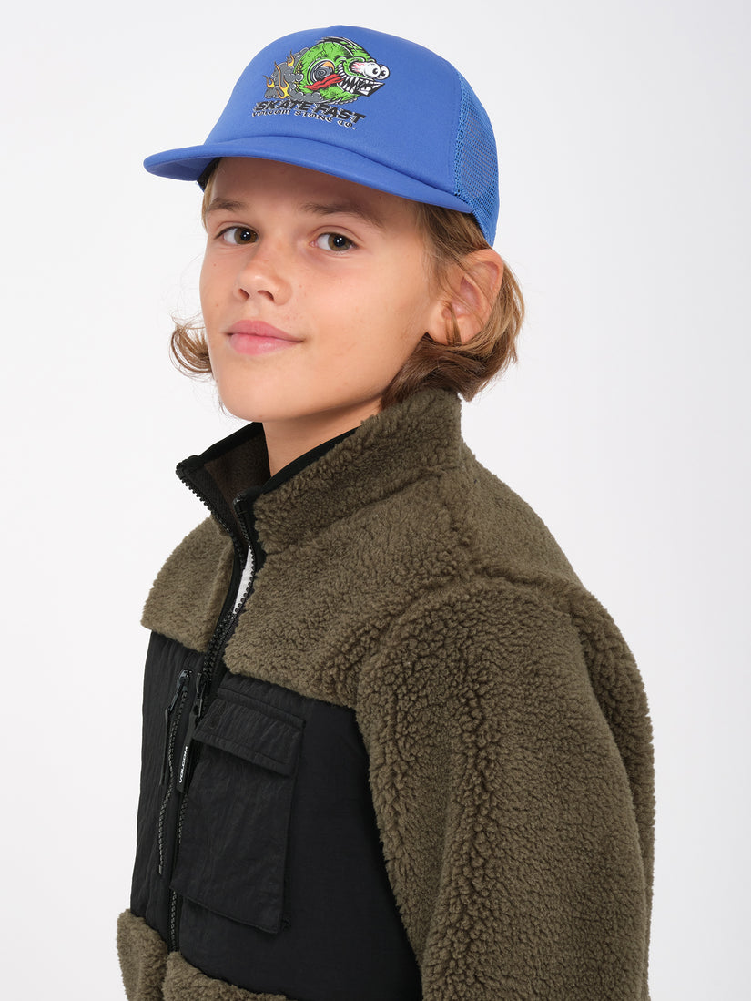 Sudadera Storm Stone Zip Sherpa - Wintermoss - (NIÑOS)