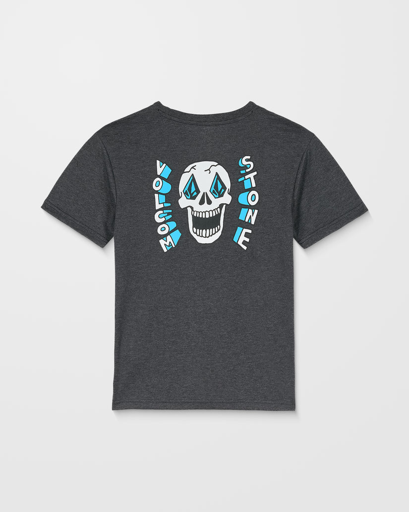 Camiseta Skeltone - Heather Black - (NIÑOS)