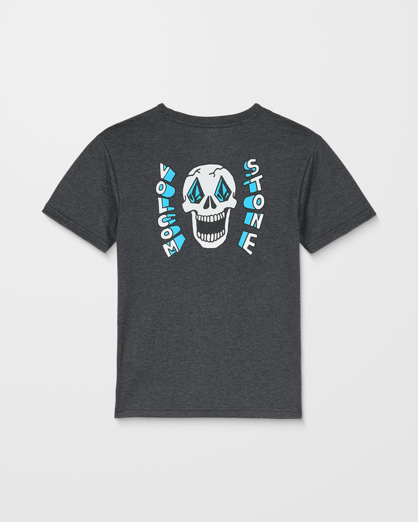 Camiseta Skeltone - Heather Black - (NIÑOS)