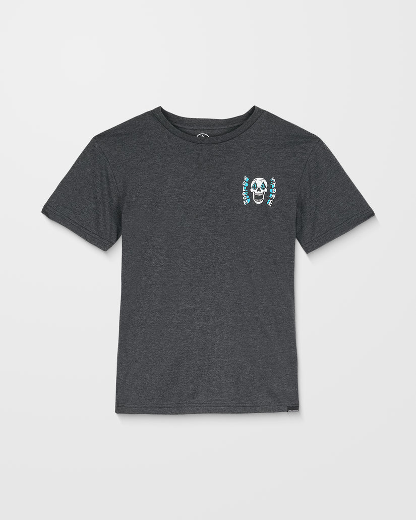 Camiseta Skeltone - Heather Black - (NIÑOS)