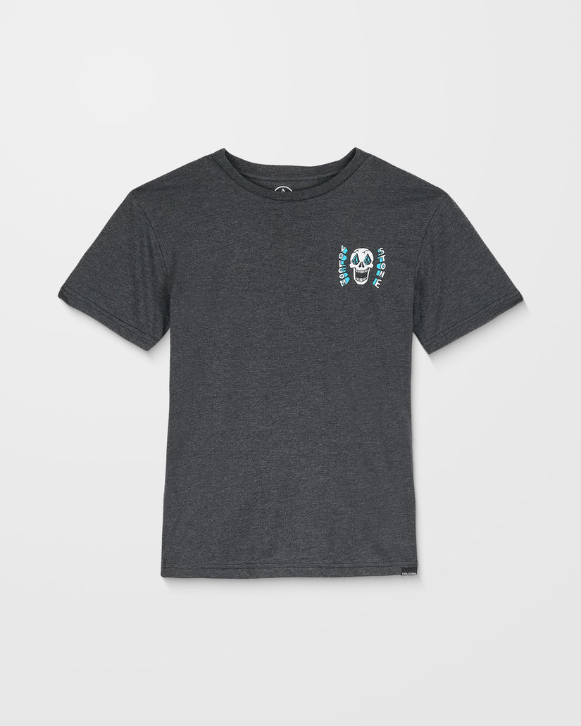 Camiseta Skeltone - Heather Black - (NIÑOS)
