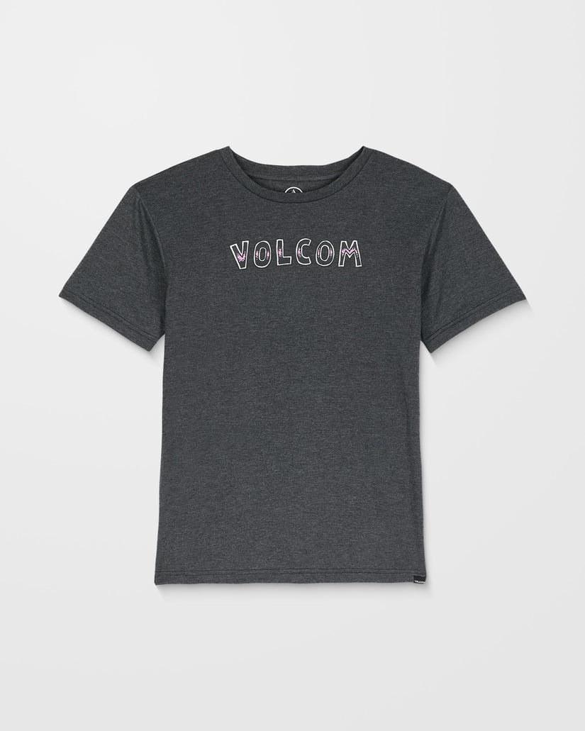 Camiseta Volfire Hth - Heather Black - (NIÑOS)