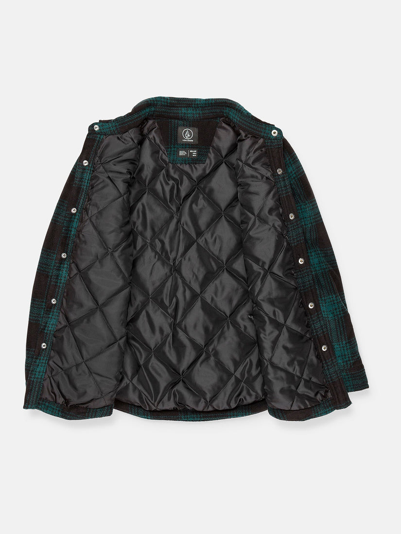 Sobrecamisa de Felpa Bowered - Evergreen - (NIÑOS)