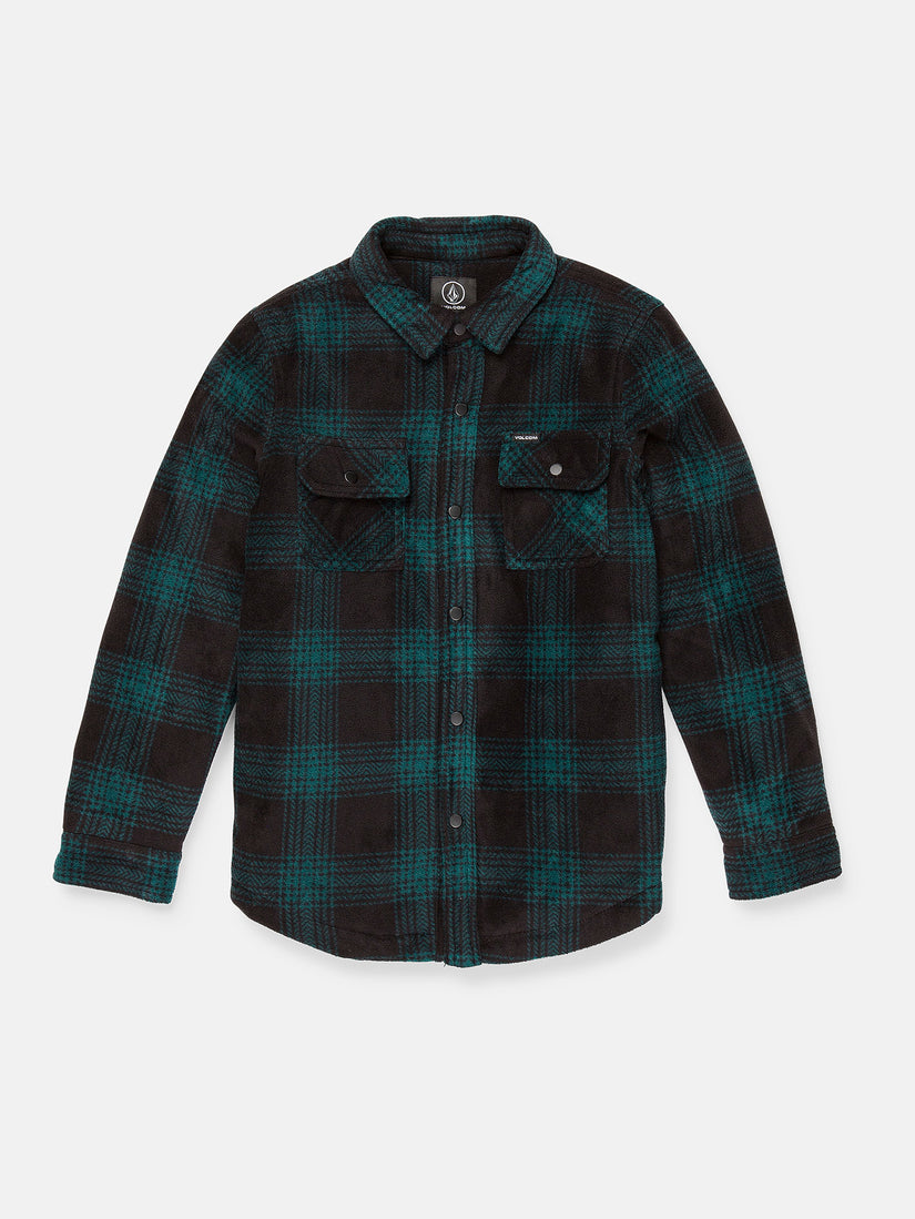 Sobrecamisa de Felpa Bowered - Evergreen - (NIÑOS)