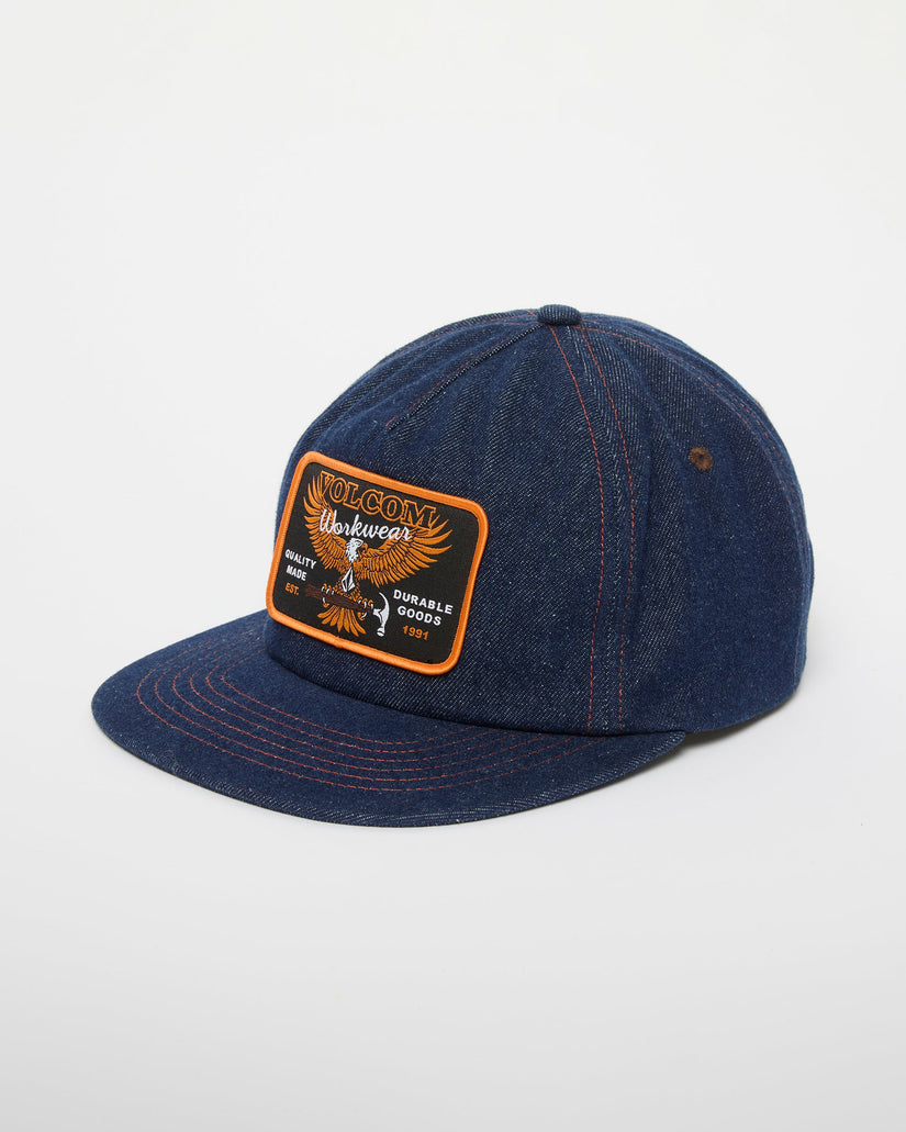 Gorra Hammered Workwear - Dust Bowl Indigo