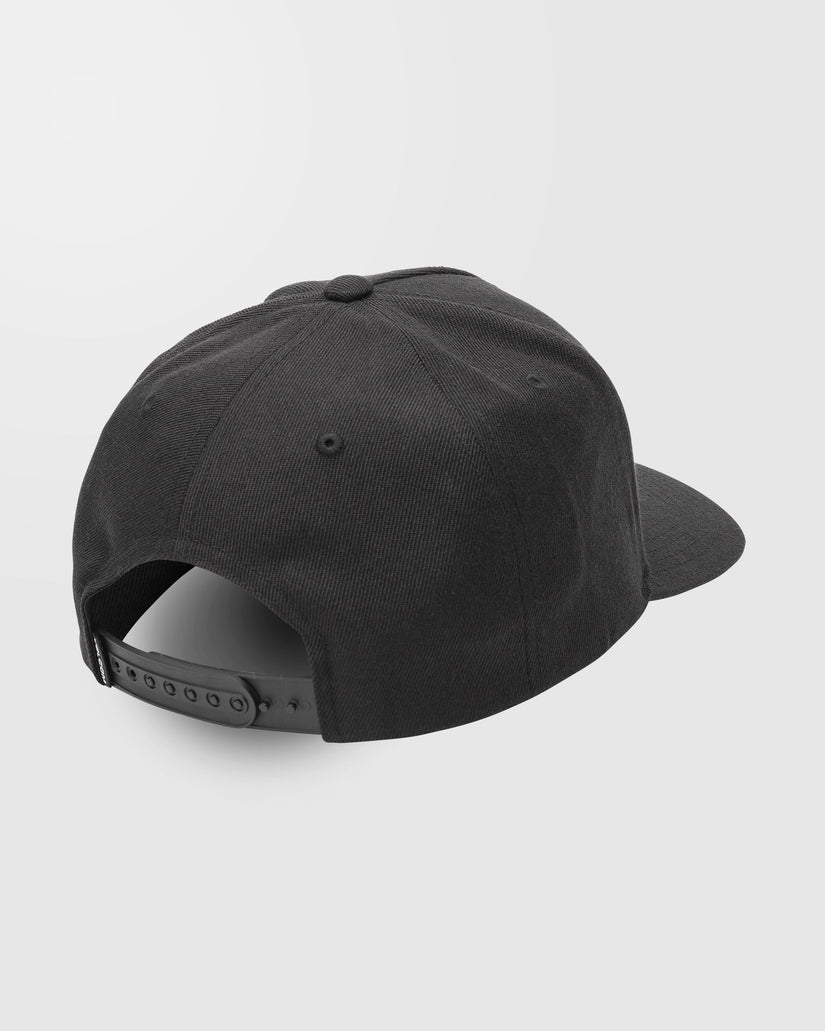 Gorra Embossed Stone Adj - Black