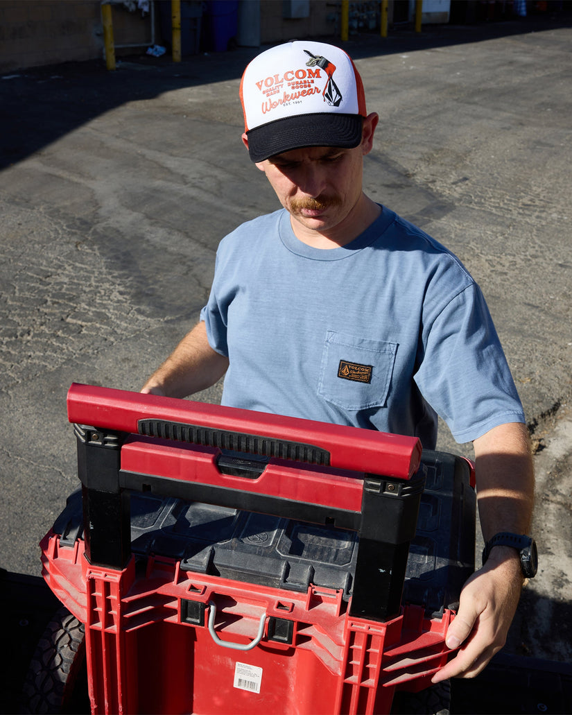 Gorra Even Lay Workwear - Orange