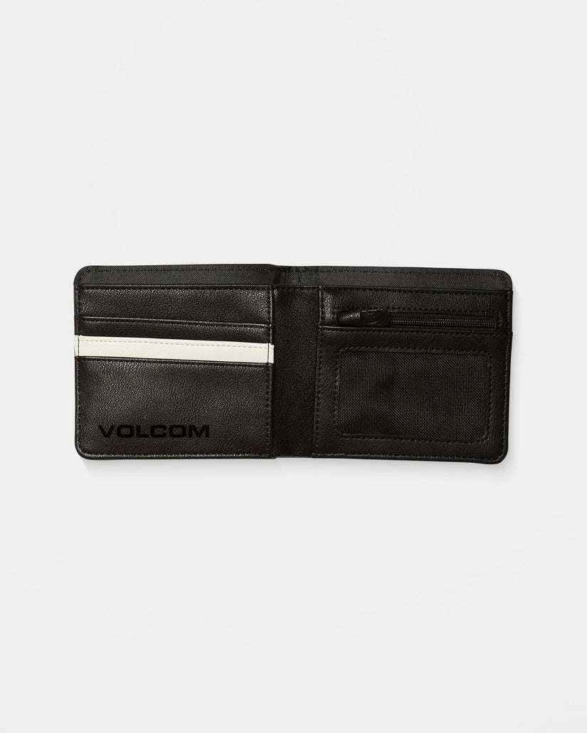 Cartera Slim Stone Small - Black
