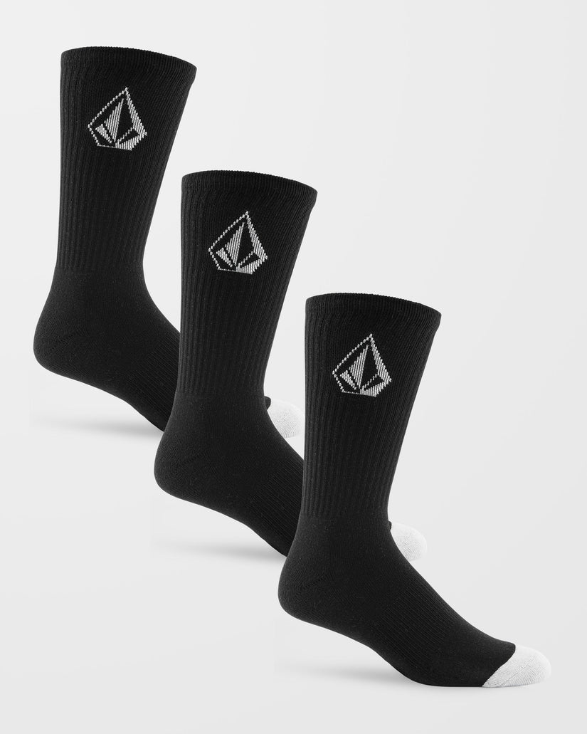 Calcetines Full Stone (Pack De 3) - Black
