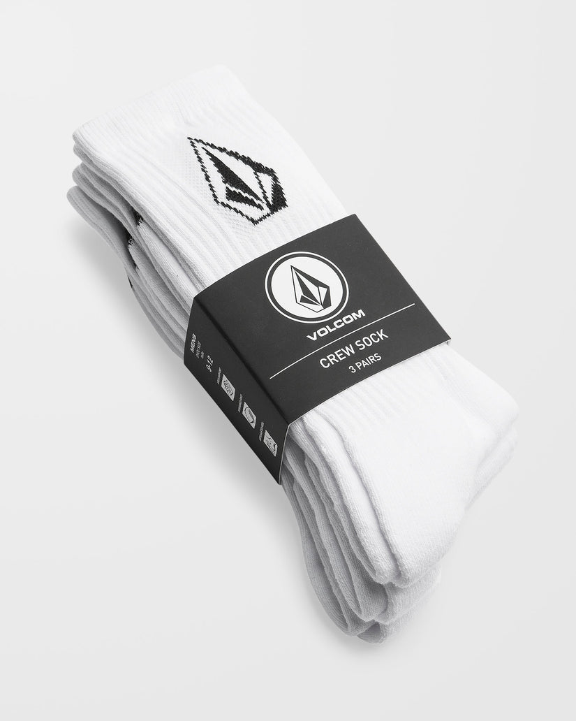 Calcetines Full Stone (pack de 3) - White