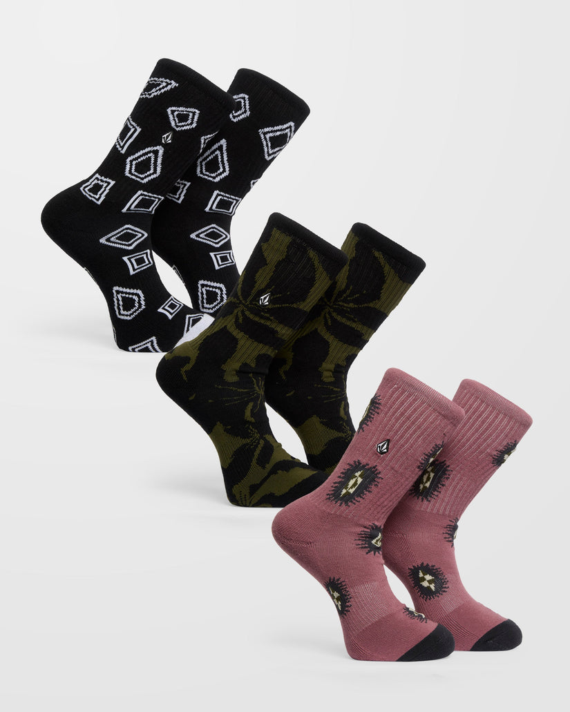 Calcetines Print Mixer (pack de 3) - Multi