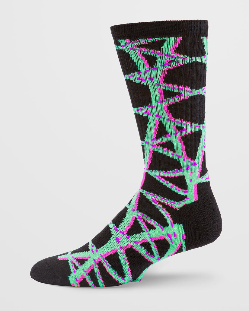 Calcetines Printa Stone - Black