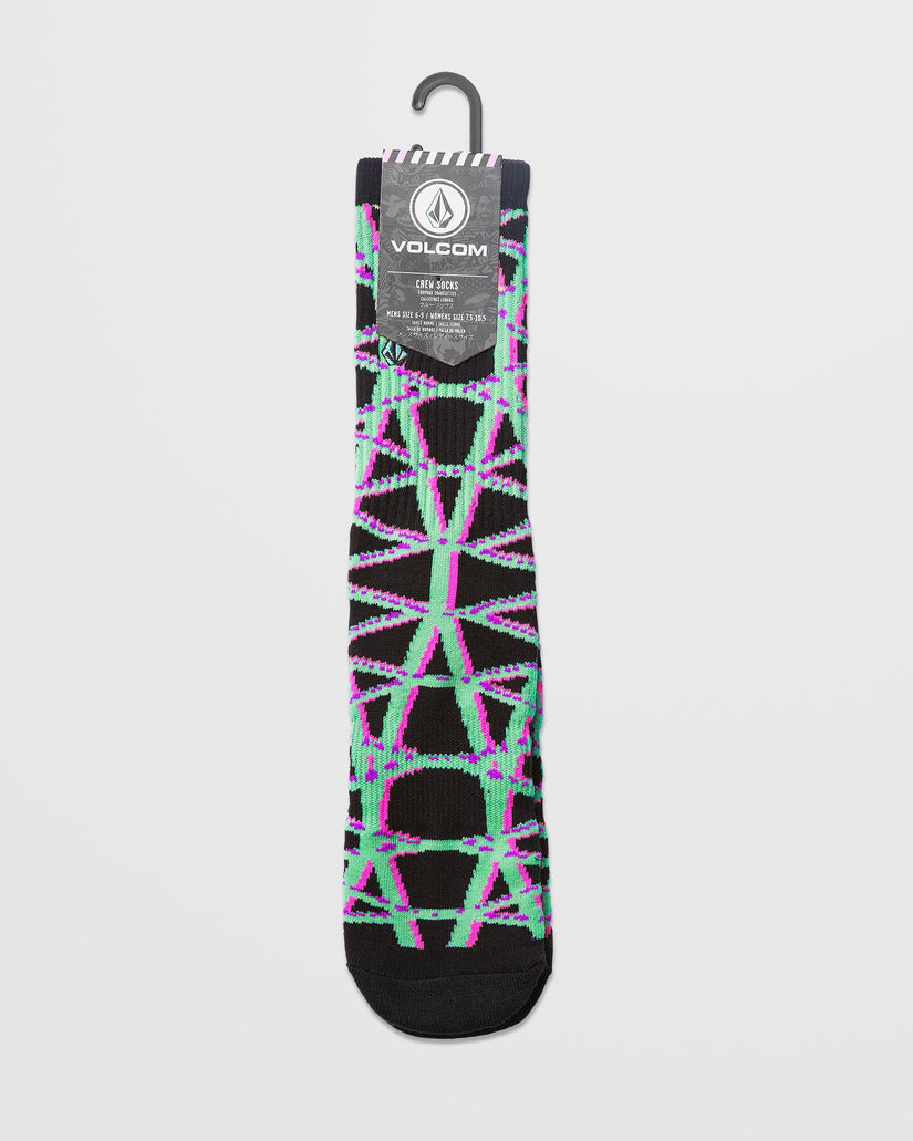Calcetines Printa Stone - Black
