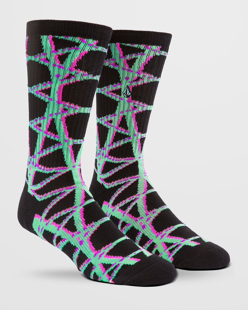 Calcetines Printa Stone - Black