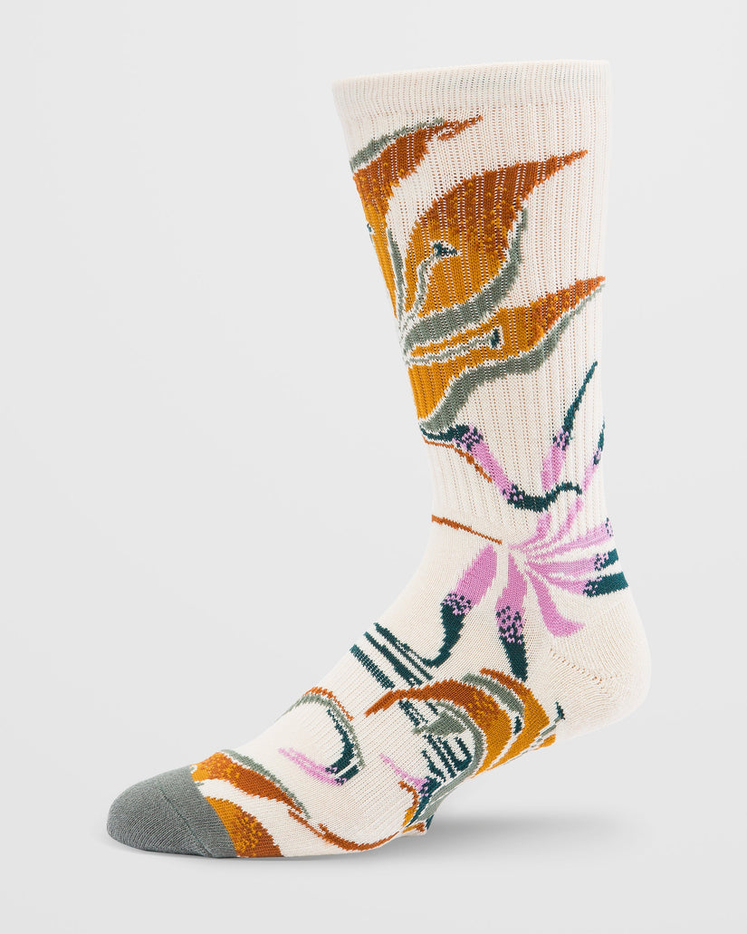 Calcetines Printa Stone - Dirty White