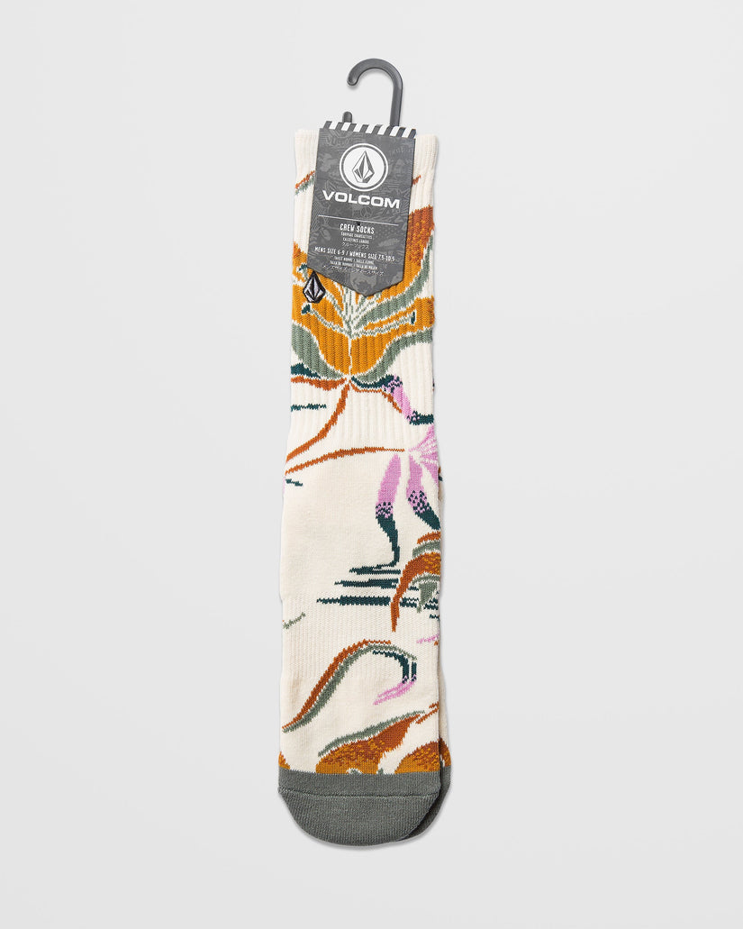 Calcetines Printa Stone - Dirty White