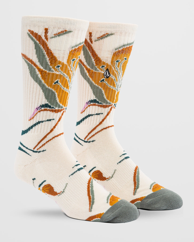 Calcetines Printa Stone - Dirty White