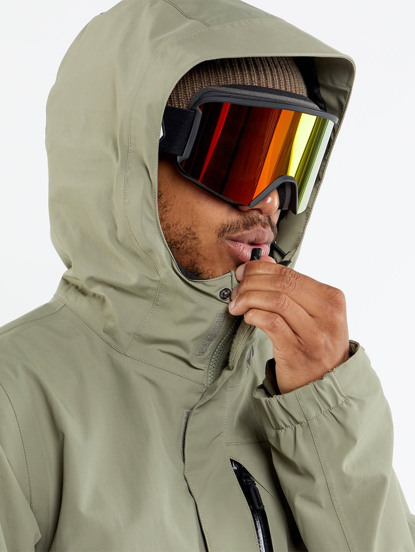 Chaqueta de Gore-Tex L Insulated - LIGHT MILITARY
