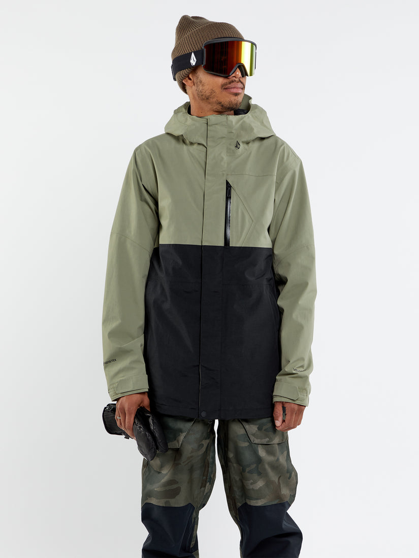 Chaqueta de Gore-Tex L Insulated - LIGHT MILITARY