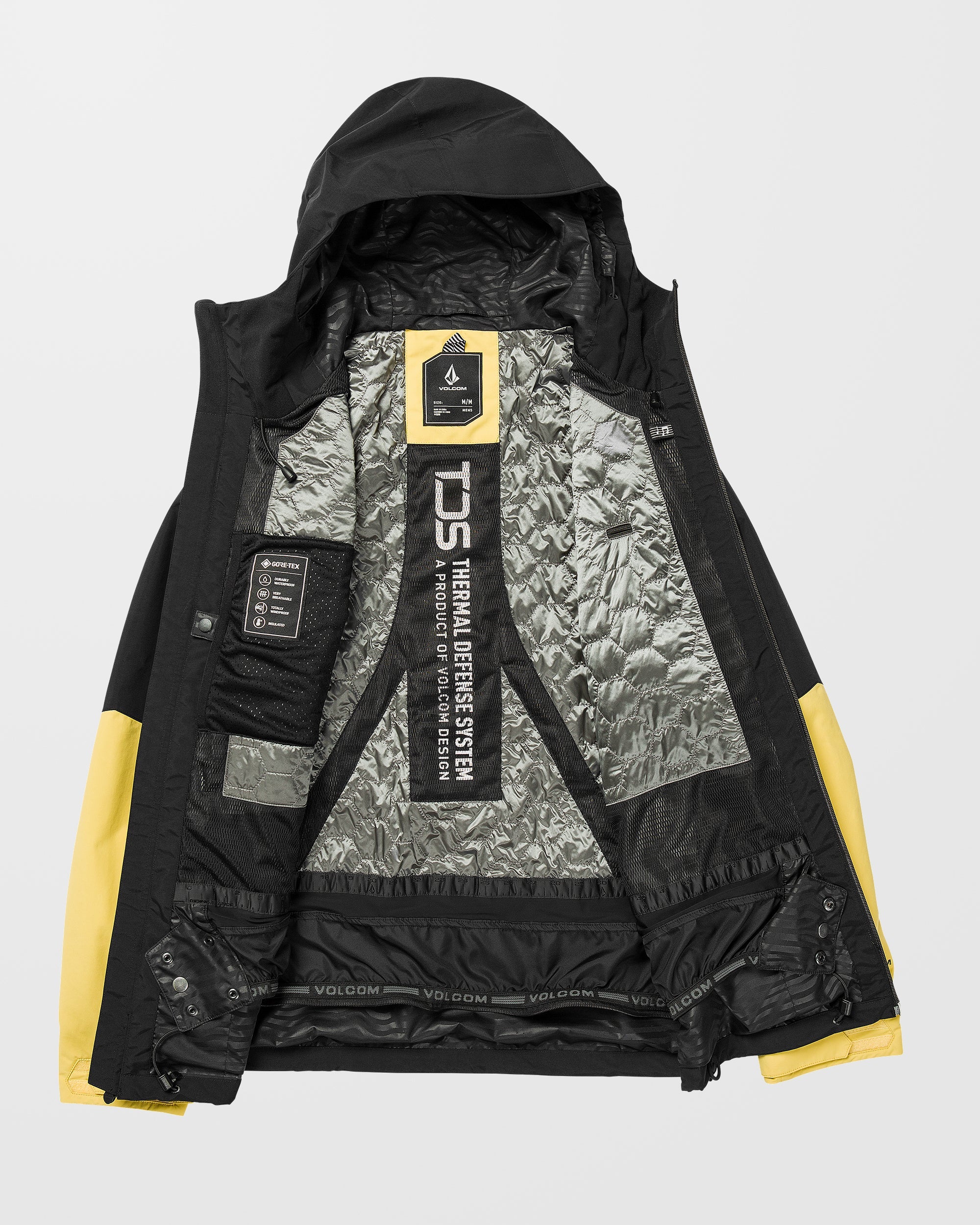 Chaqueta Tds 2L Gore-Tex - Dark Yellow - Hombre - Volcom España