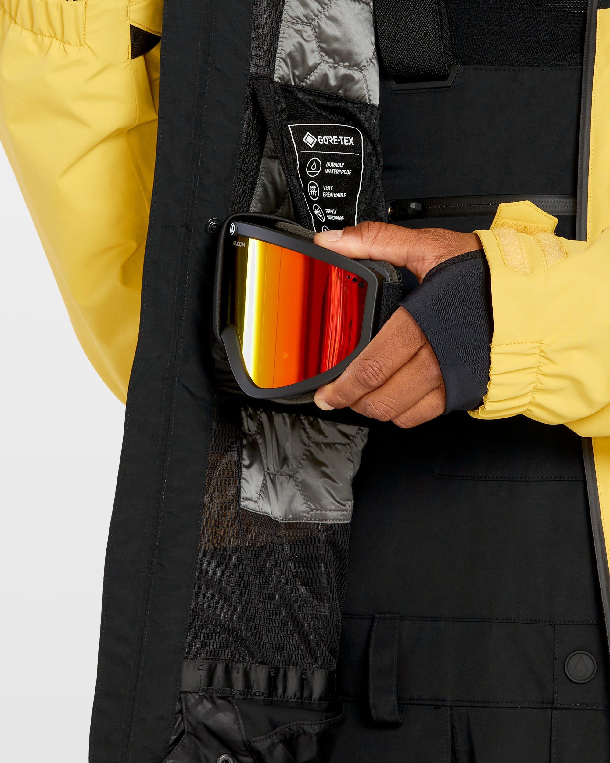 Chaqueta Tds 2L Gore-Tex - Dark Yellow - Hombre - Volcom España