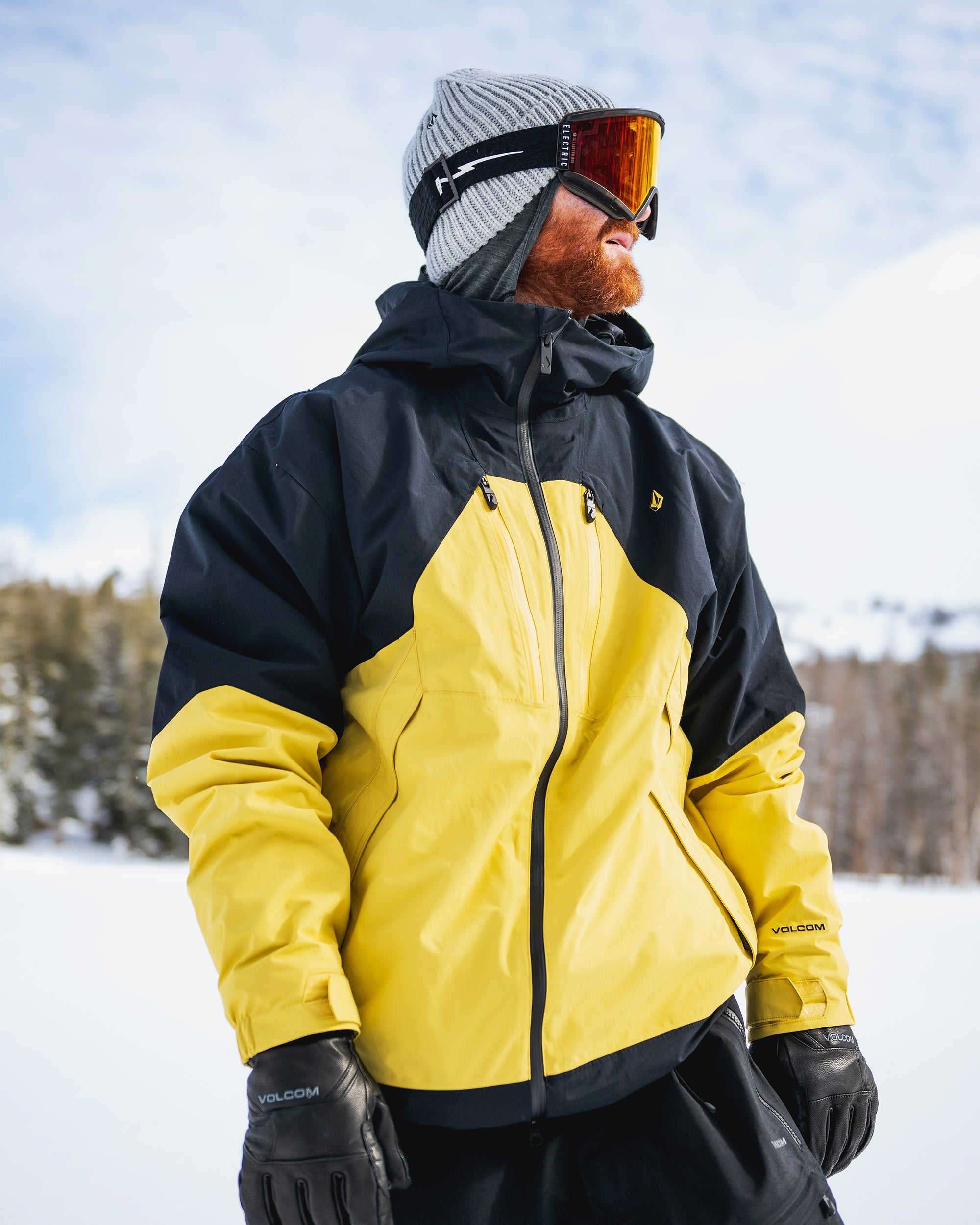 Chaqueta Tds 2L Gore-Tex - Dark Yellow - Hombre - Volcom España